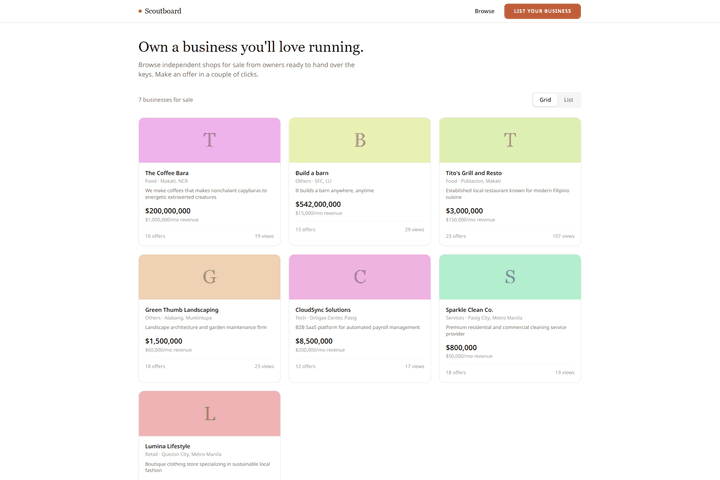 ScoutBoard screenshot